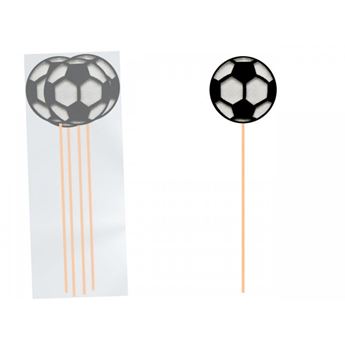 Picture of Pinchos Brocheta Chuches Fútbol Fieltro 35cm (4 unidades)