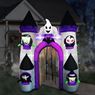 Imagens de Castillo Halloween Auto-hinchable con Luz Gigante (270cm)