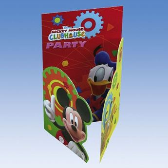Imagen de Invitaciones de Mickey Mouse Clubhouse (6 unidades)