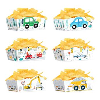 Imagens de Bol Snack Coches party surtido cartón (3 unidades)