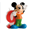 Imagen de Vela 9 Mickey Mouse