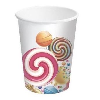 Picture of Vasos Candy Dulce cartón (8 uds.)
