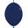 Imagen de Globos Azul Naval Fashion Sólido 15cm Cadena Sempertex LOL6-044 (50)