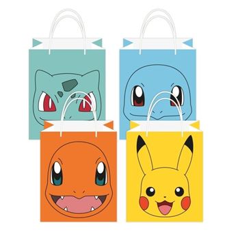 Imagens de Bolsas Regalos Pokémon Surtida papel (8 unidades)