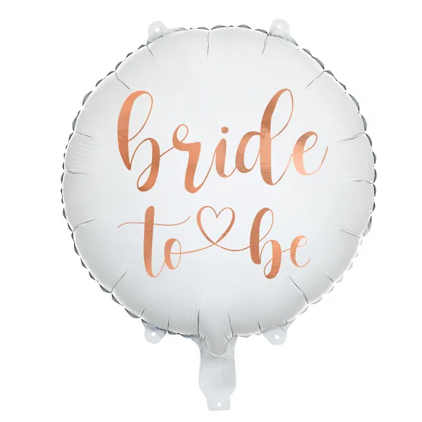 Imagen de Globo Blanco Bride to Be Foil (35cm)