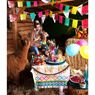 Imagen de Mantel Llama Fiesta plástico (130cm x 180cm)