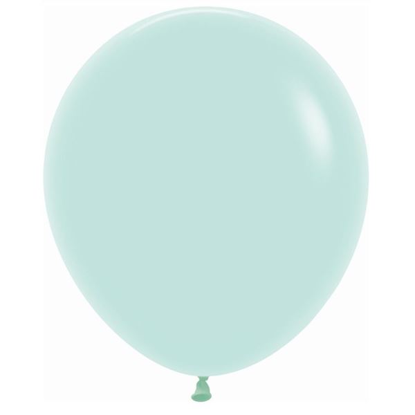 Picture of Globos Verde Pastel 45cm Sempertex R18-630-15 (15)