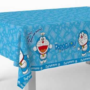 Imagen de Mantel de Doraemon plástico (120cm x 180cm)