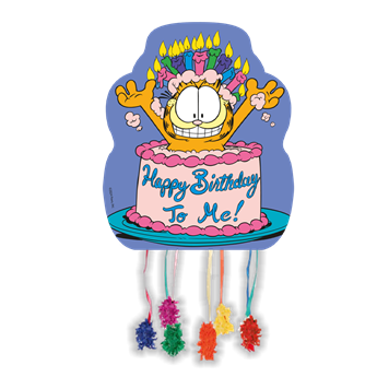 Imagens de Piñata Garfield cartón 46cm x 33cm