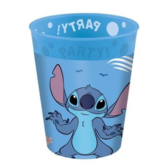 Imagens de Vaso Stitch Disney Party Plástico Duro Reutilizable 250ml (1 unidad)