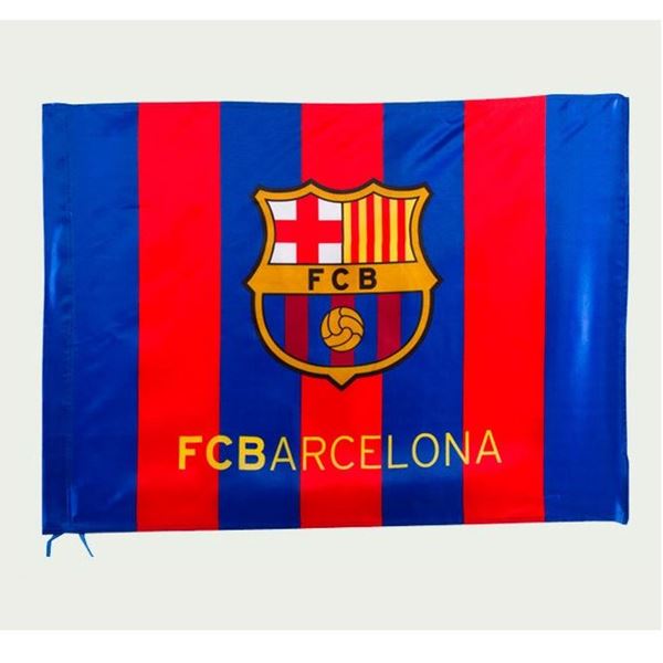 Picture of Fondo Bandera Tela Fútbol FC Barcelona 75cm x 50cm 