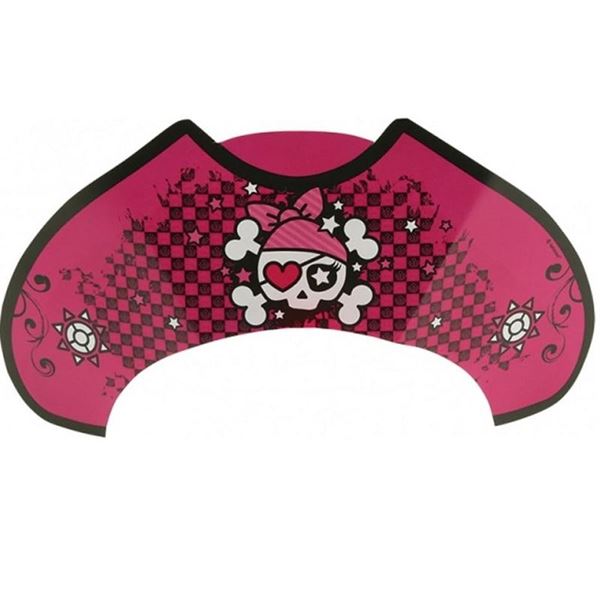 Picture of Gorros Pirata Rosa Infantil (6 unidades)