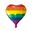 Picture of Globo Orgullo LGBT Arcoíris Foil (45cm)