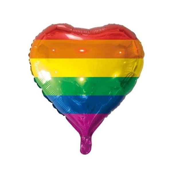 Imagen de Globo Orgullo LGBT Arcoíris Foil (45cm)