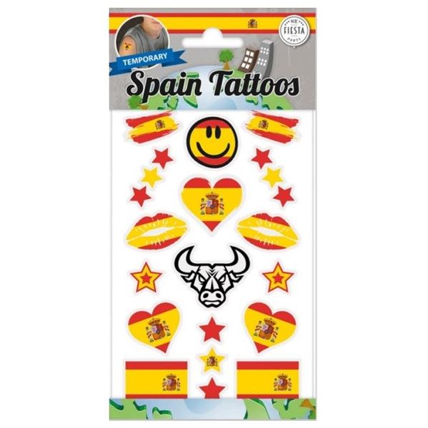 Imagen de Tatuajes Temporales España Fiesta