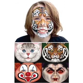 Imagens de Máscara Pegatinas Carnaval Surtidas (1 unidad)