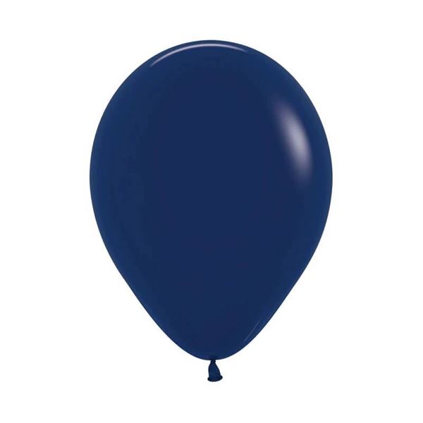 Imagens de Globos Azules Naval Fashion Sólido 30cm Sempertex R12-044 (50)