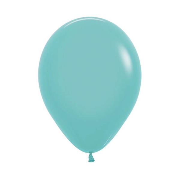 Imagen de Globos Aguamarina Fashion Sólido 13cm Sempertex R5-037 (100)