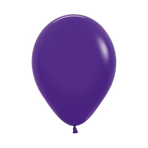 Imagen de Globos Morados Fashion Sólido 13cm Sempertex R5-051 (100)