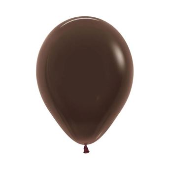 Imagen de Globos Chocolate Fashion Sólido 13cm Sempertex R5-076 (100)