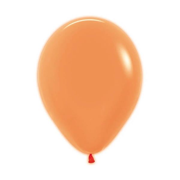 Imagen de Globos Naranjas Neón 13cm Sempertex R5-261 (100)