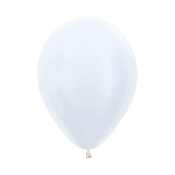 Imagen de Globos Blanco Satín 13cm Sempertex R5-405 (100)