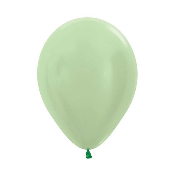 Imagen de Globos Verdes Satín 13cm Sempertex R5-430 (100)