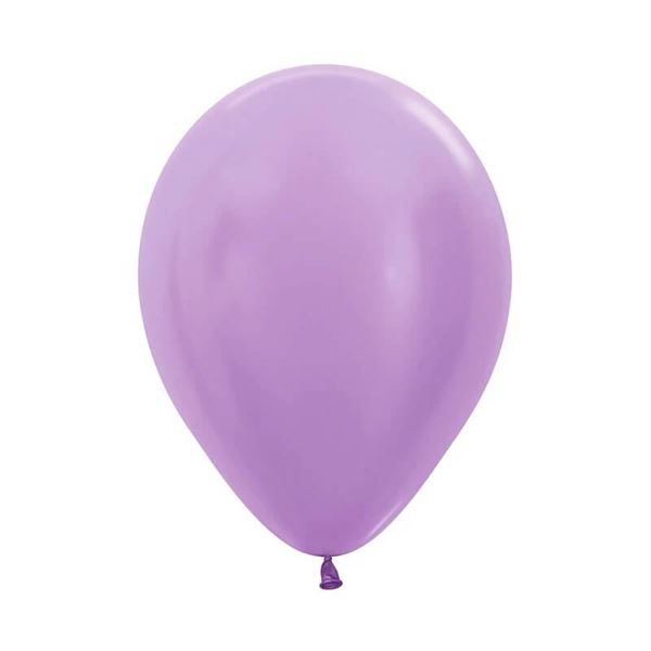 Imagens de Globos Lila Satín 13cm Sempertex R5-450 (100)