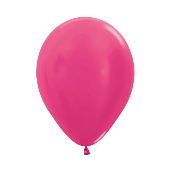 Imagens de Globos Fucsia Metal 13cm Sempertex R5-512 (100)