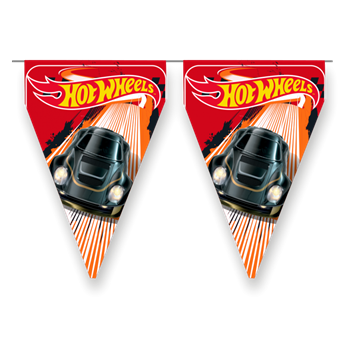 Picture of Banderín Hot Wheels papel (3m)