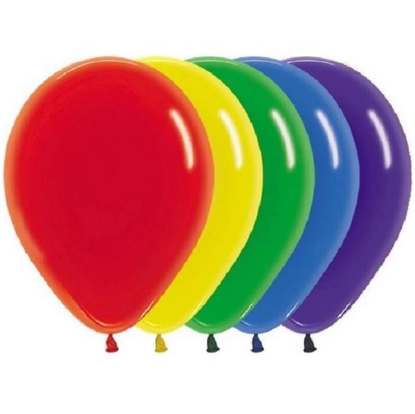 Picture of Globos Colores Fashion Cristal 30cm Sempertex R12-300 (50)