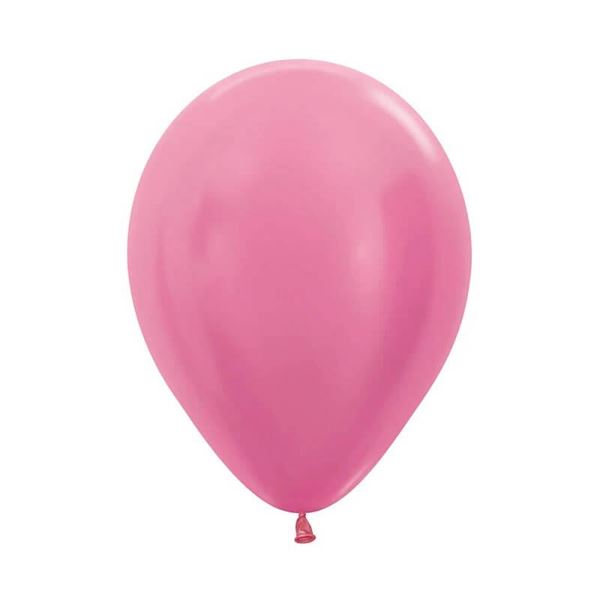 Imagen de Globos Fucsia Satín 30cm Sempertex R12-412 (50)