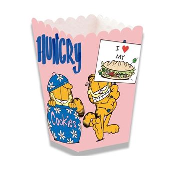 Imagen de Caja Palomitas Mini Garfield cartón 12cm x 5cm