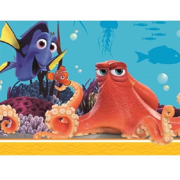 Imagen de Mantel Buscando a Dory plástico (120cm x 180cm)