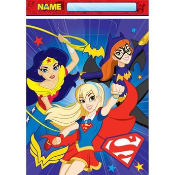 Imagen de Bolsas Chuches Super Hero Girls plástico (8 unidades)