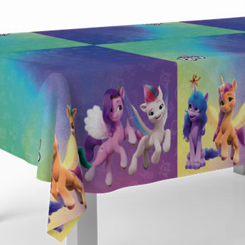 Imagen de Mantel Mi pequeño Pony plástico (120cm x 180cm)