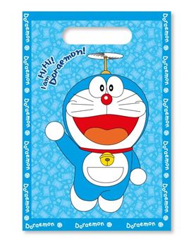 Imagen de Bolsas chuches de Doraemon plástico (6uds)