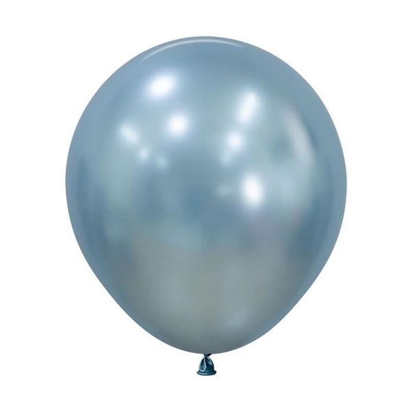 Imagens de Globos Azul Ártico Silk 45cm Sempertex R18-839-15 (15)