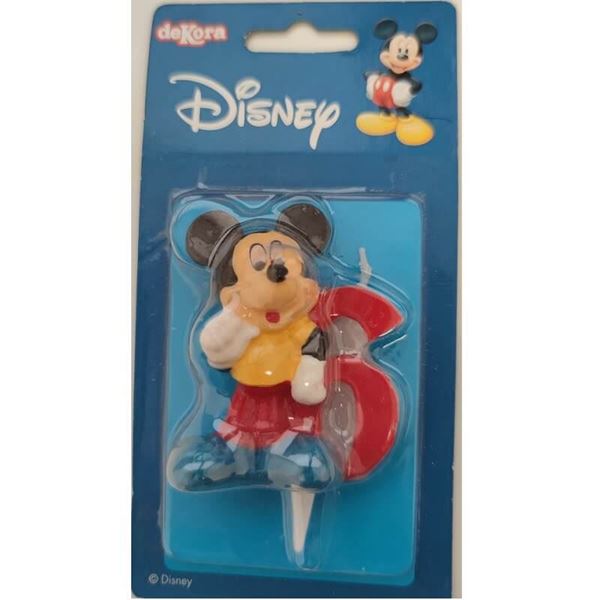 Imagen de Vela 6 Mickey Mouse