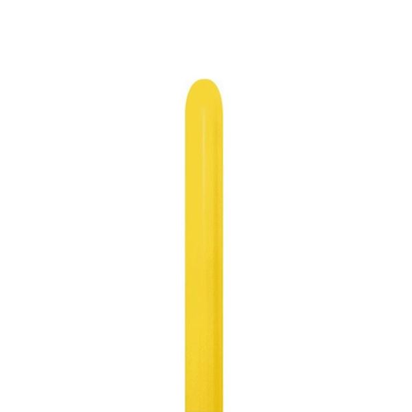 Imagens de Globos Moldeables 160 Amarillo Fashion Sólido 2.5cm X 150cm Sempertex 160-020 (100)