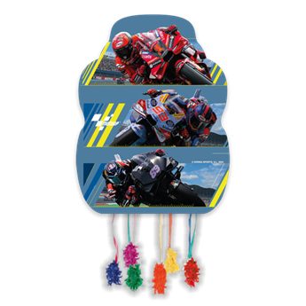 Imagens de Piñata Moto GP cartón 46cm x 33cm