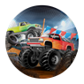 Imagen de Platos Monster Truck cartón 18cm (8)