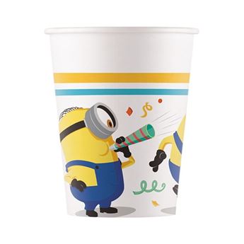 Imagen de Vasos Minions El Origen de Gru cartón 200ml (8 unidades)