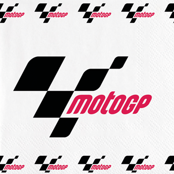 Imagen de Servilletas MotoGP papel 33cm (20 unidades)