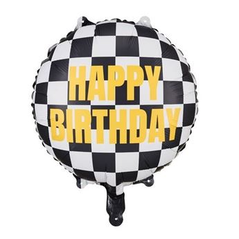 Picture of Globo Carreras Happy Birthday (45cm)