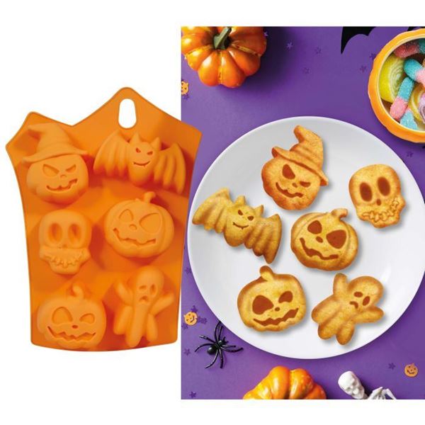 Imagen de Molde Galletas Surtidas Halloween