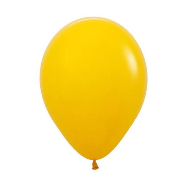 Picture of Globos Amarillo Miel Fashion Sólido 30cm Sempertex R12-021-12 (12)