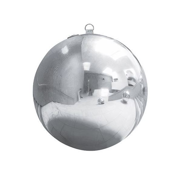 Imagens de Globo Mirror Ball Inflable Plata (60cm)