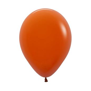 Picture of Globos Naranja Cobrizo Fashion Sólido 30cm Sempertex R12-062-12 (12)