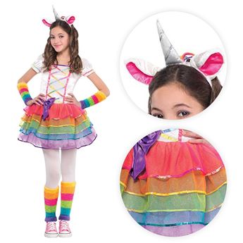 Picture of Disfraz Unicornio Rainbow Premium (Talla 8-10 Años)